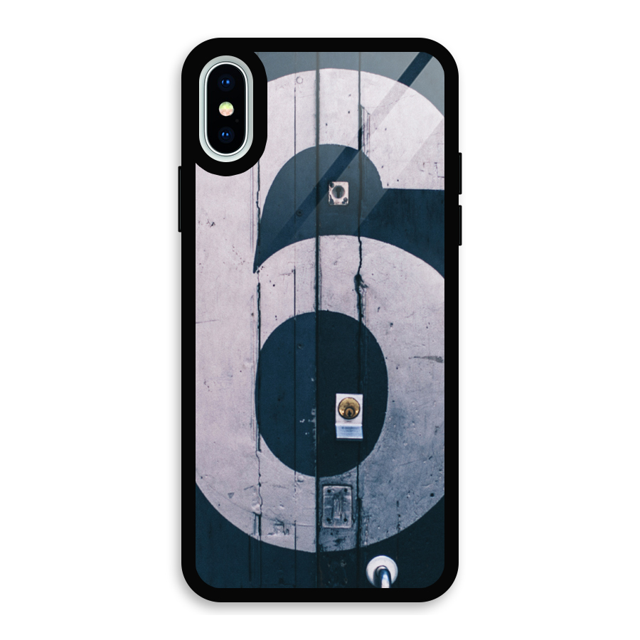 Wooden Six Glass Back Case for iPhone X