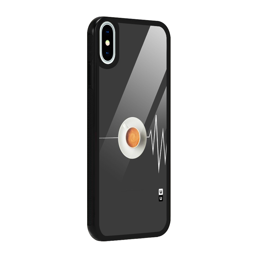 After Coffee Glass Back Case for iPhone X