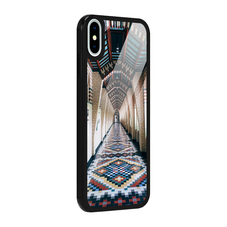 Awesome Architecture Glass Back Case for iPhone X