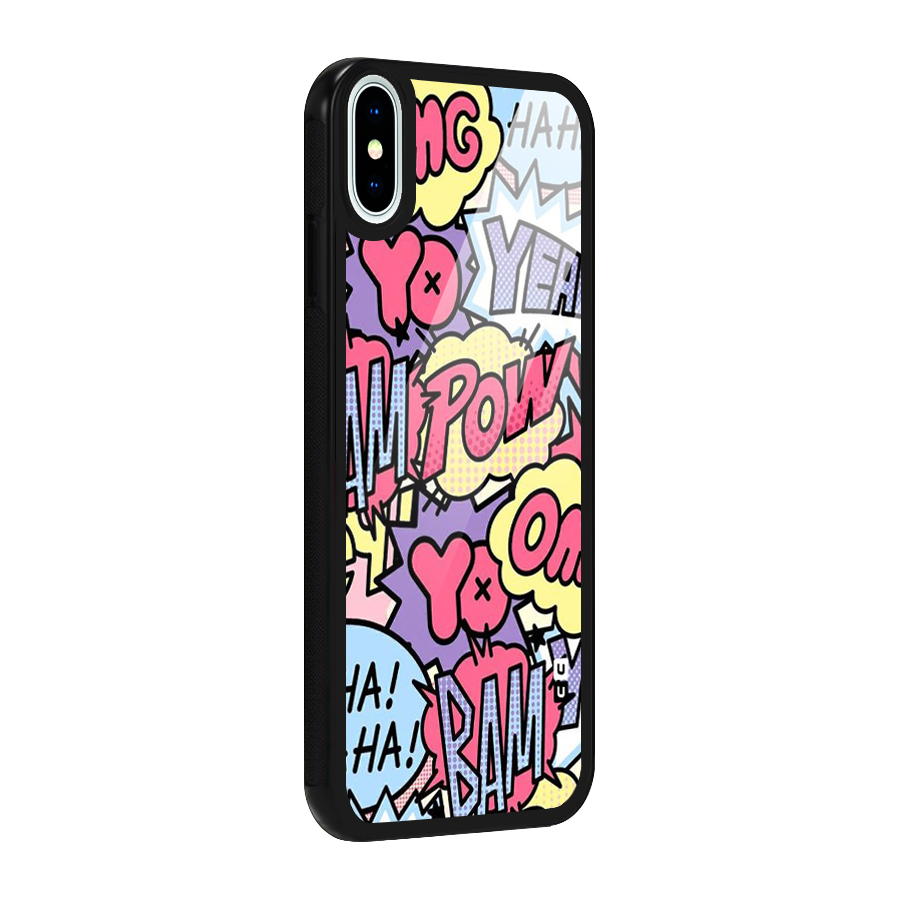 Bam Omg Glass Back Case for iPhone X