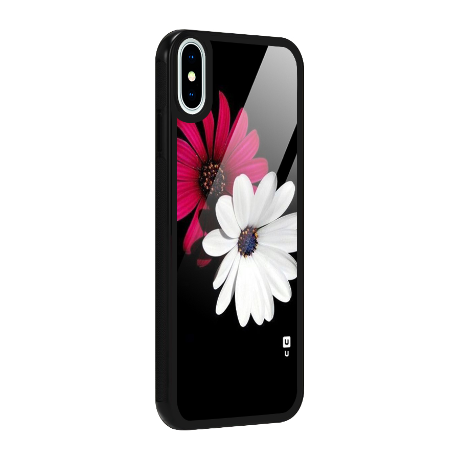 Beautiful Blooming Glass Back Case for iPhone X