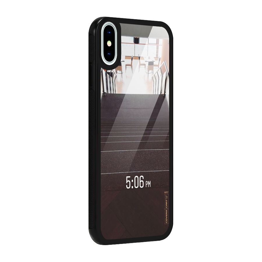 Beautiful Staircase Glass Back Case for iPhone X