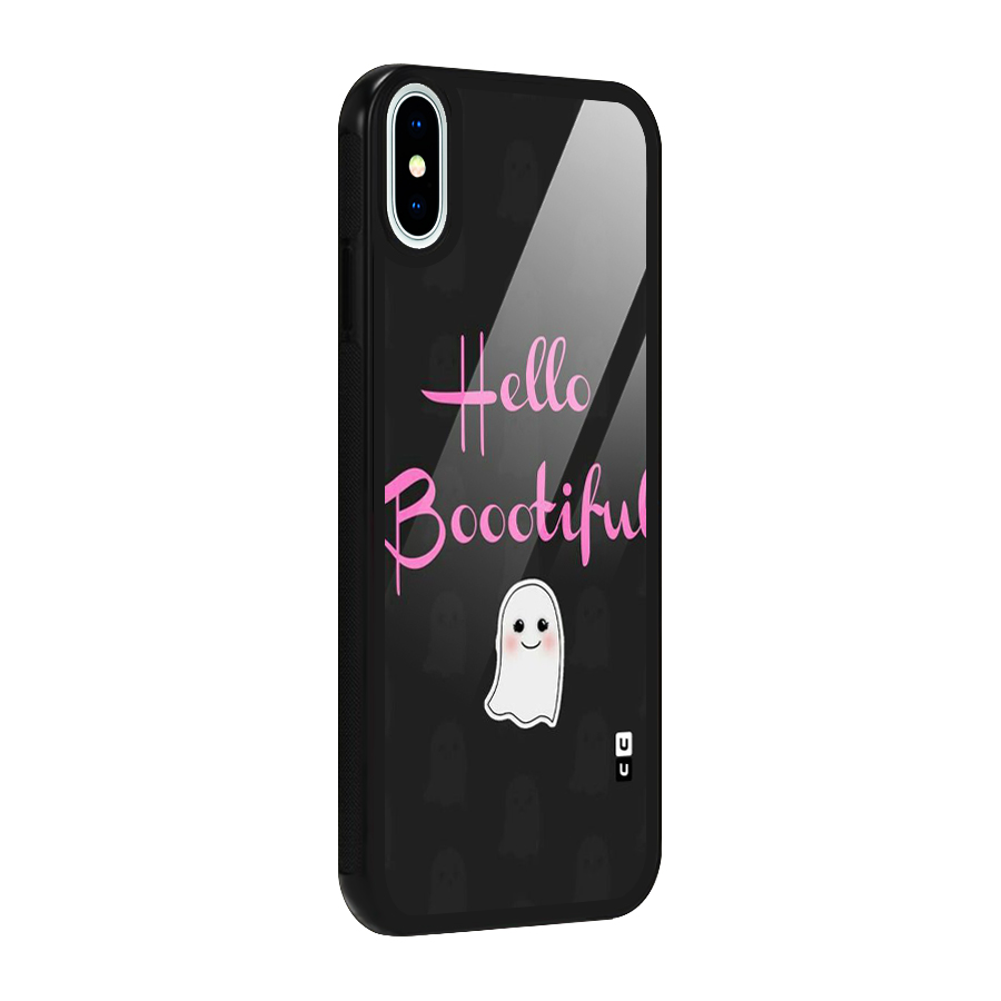 Boootiful Glass Back Case for iPhone X