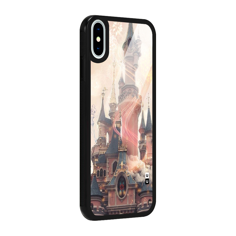 Castle Glass Back Case for iPhone X