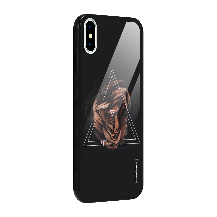 Dusty Rose Glass Back Case for iPhone X