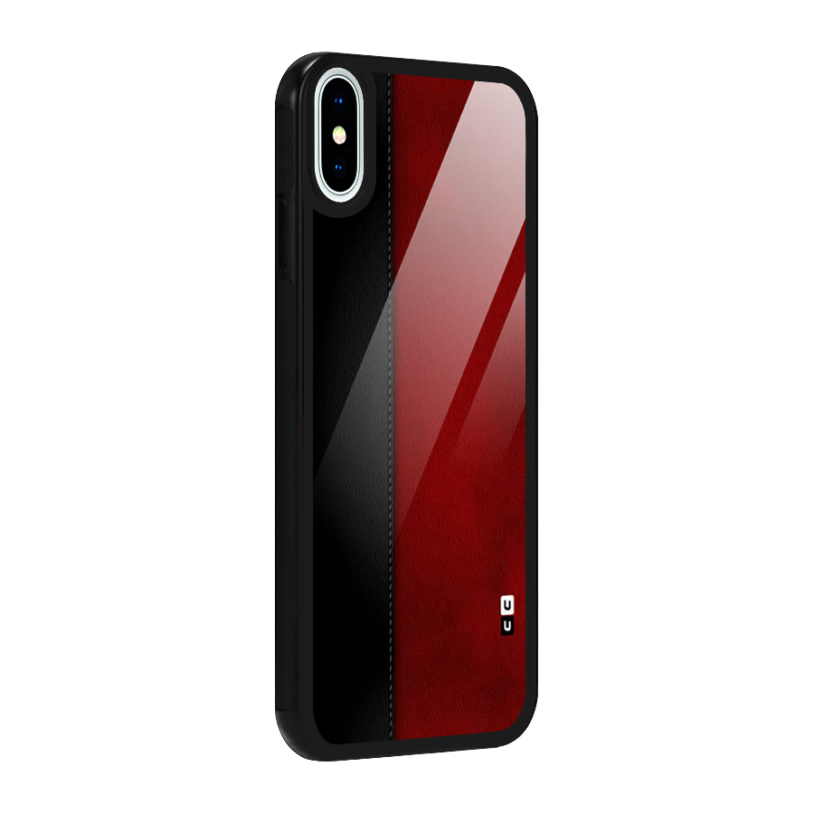 Elite Shade Design Glass Back Case for iPhone X