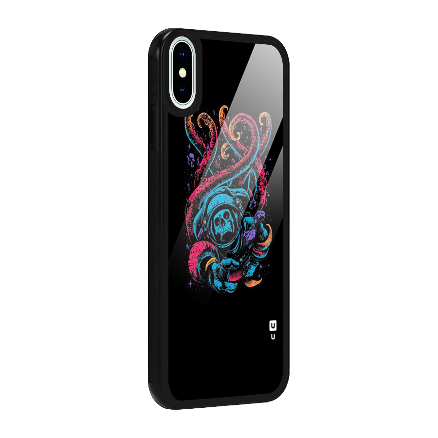 Ghost Tails Glass Back Case for iPhone X