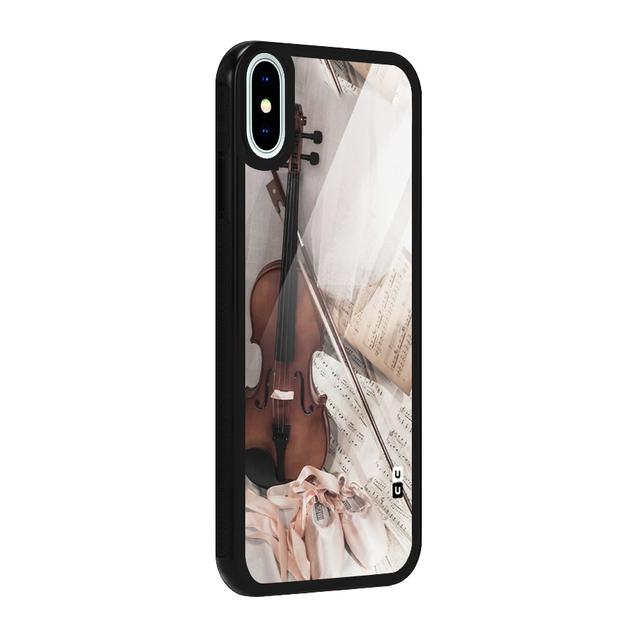 Guitar And Co Glass Back Case for iPhone X