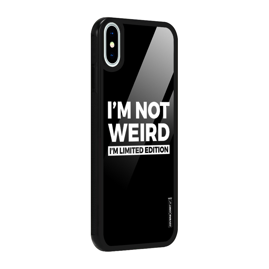 Limited Edition Glass Back Case for iPhone X