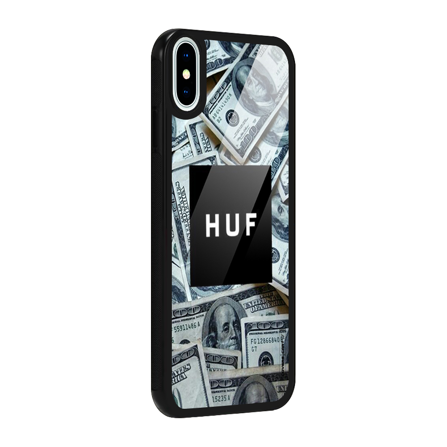 Money Life Glass Back Case for iPhone X
