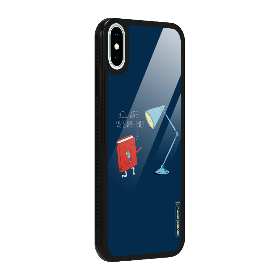 My Sunshine Glass Back Case for iPhone X