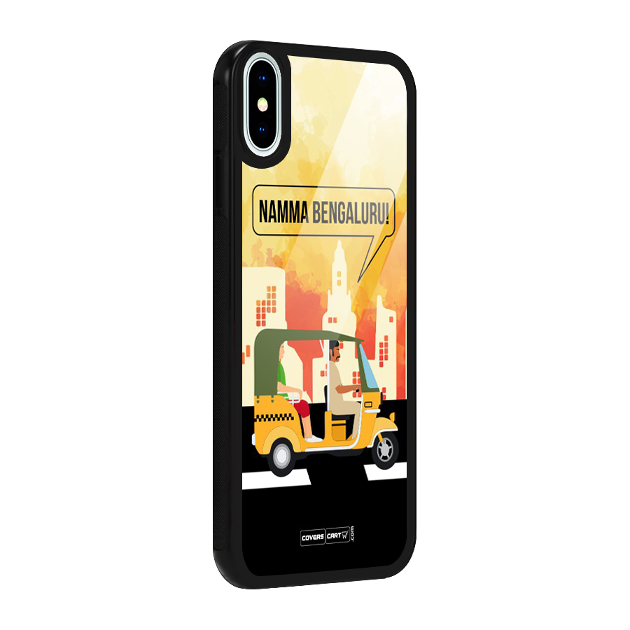 Namma Bengaluru Glass Back Case for iPhone X