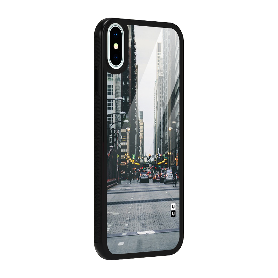 Only Streets Glass Back Case for iPhone X