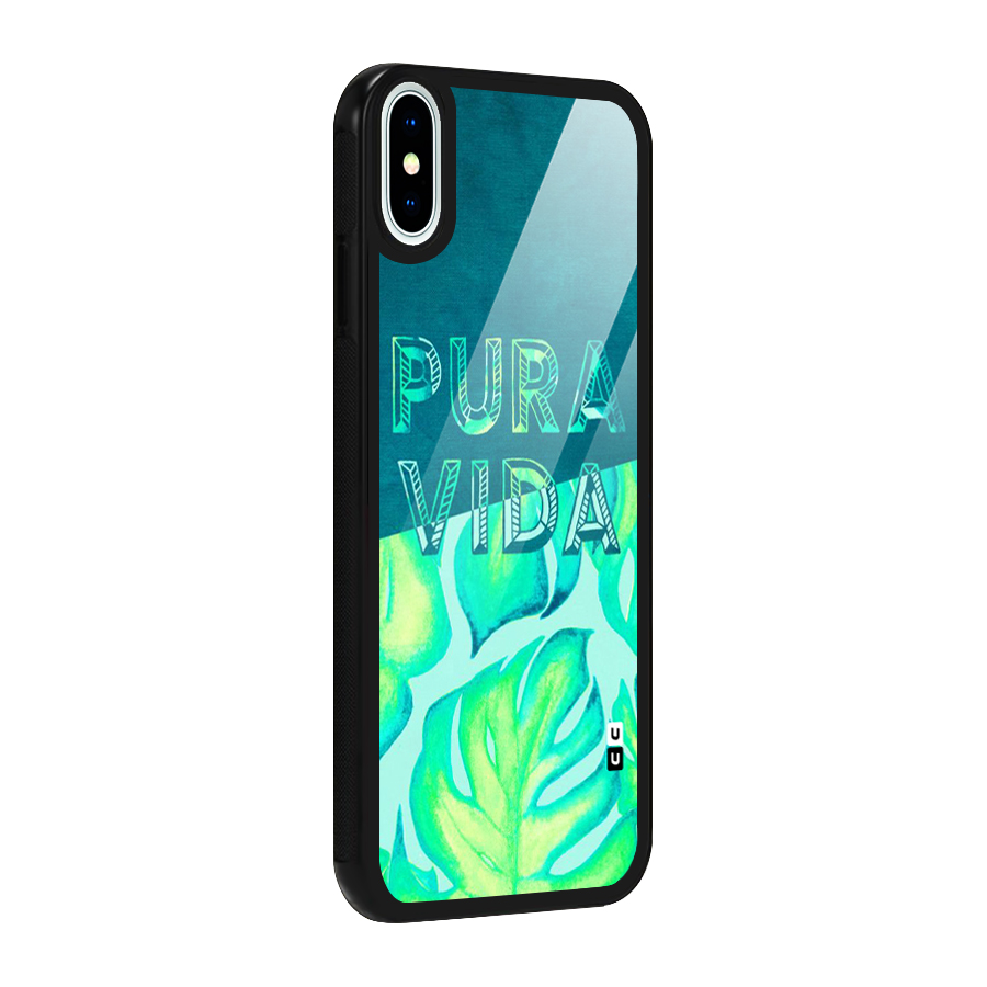 Pre Vida Glass Back Case for iPhone X