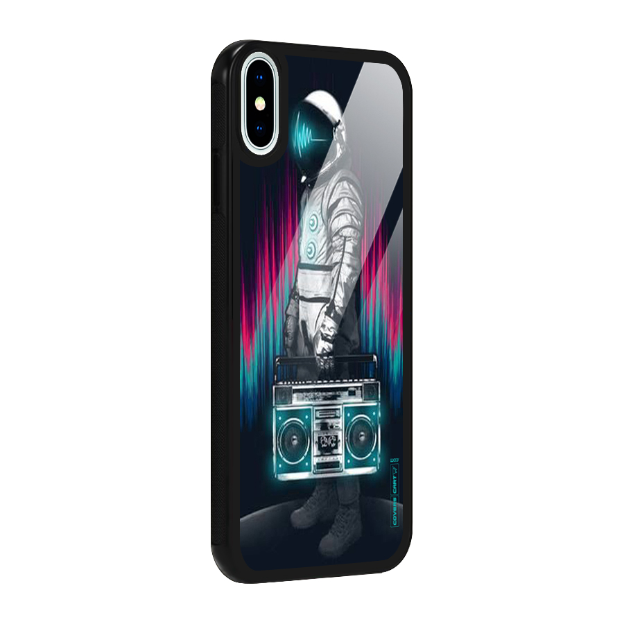 Radio Man Glass Back Case for iPhone X