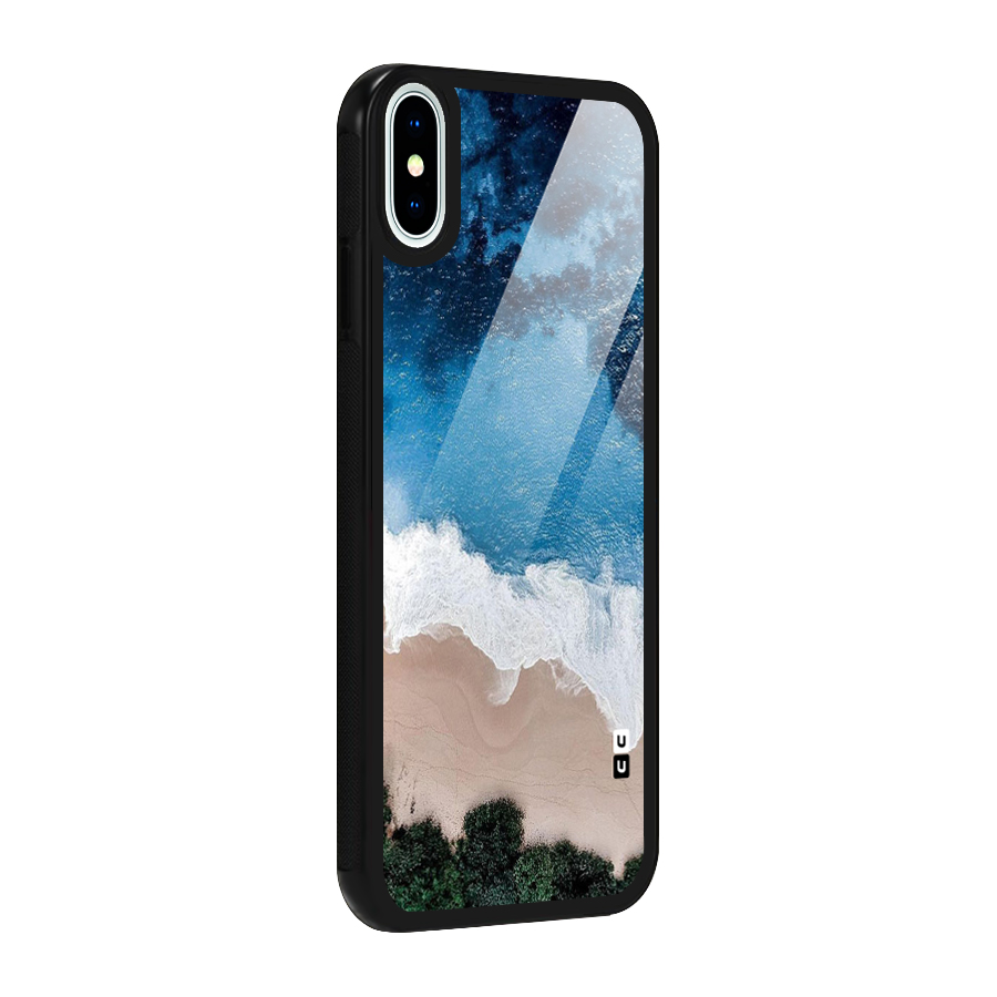 Seaside Glass Back Case for iPhone X
