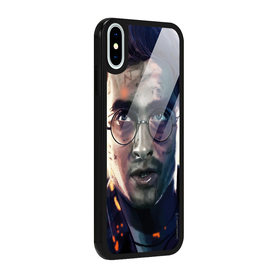 The Boy Who Lived Glass Back Case for iPhone X