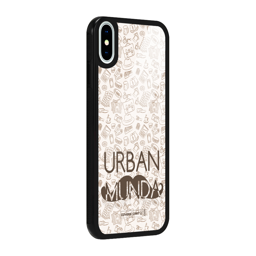 Urban Munda Glass Back Case for iPhone X