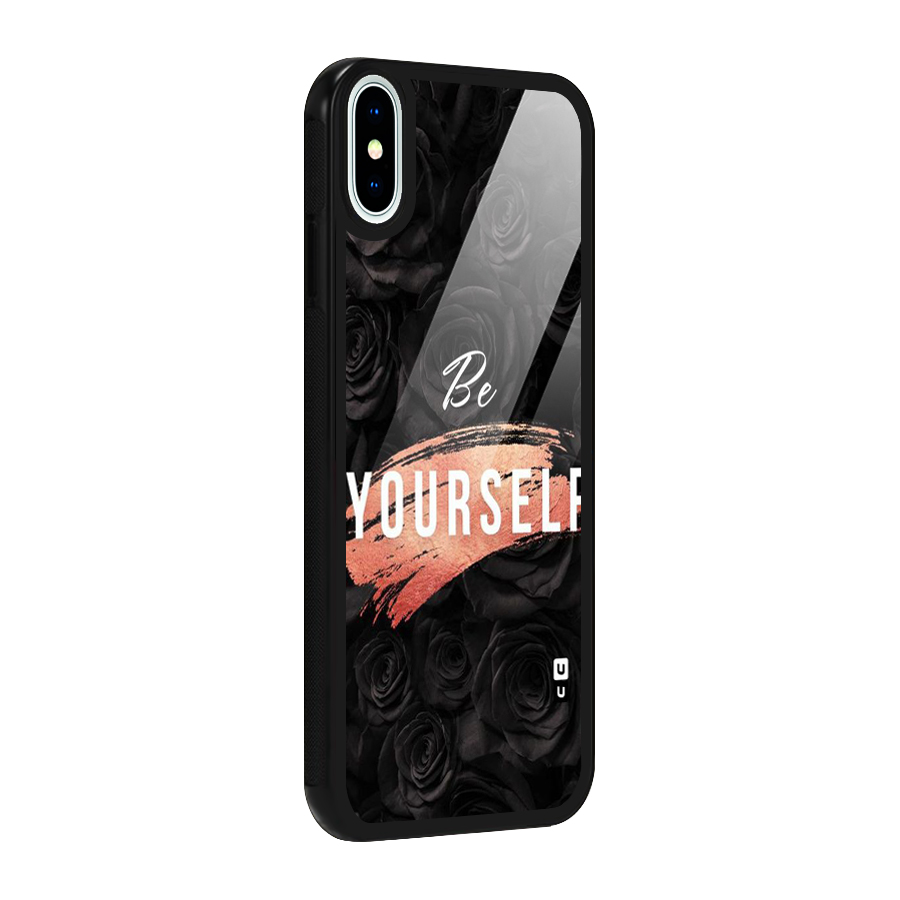 Yourself Shade Glass Back Case for iPhone X