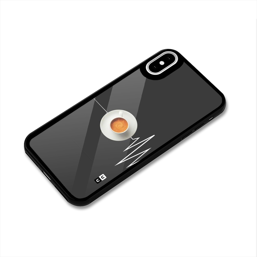 After Coffee Glass Back Case for iPhone X