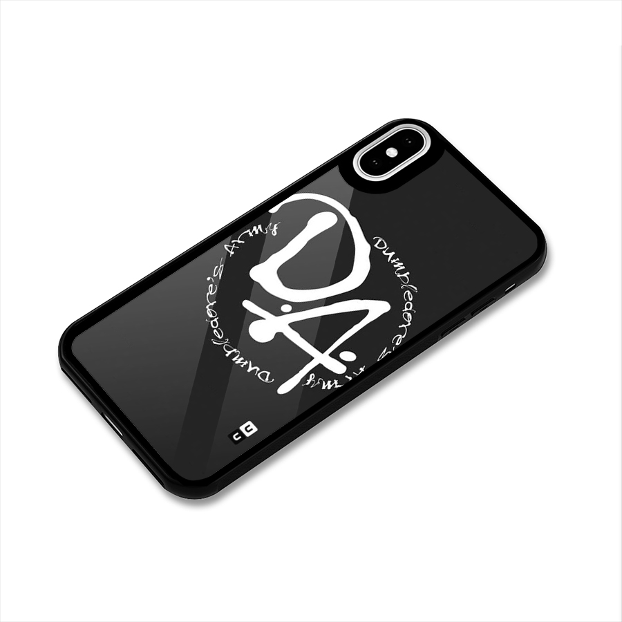 Army Strong Glass Back Case for iPhone X