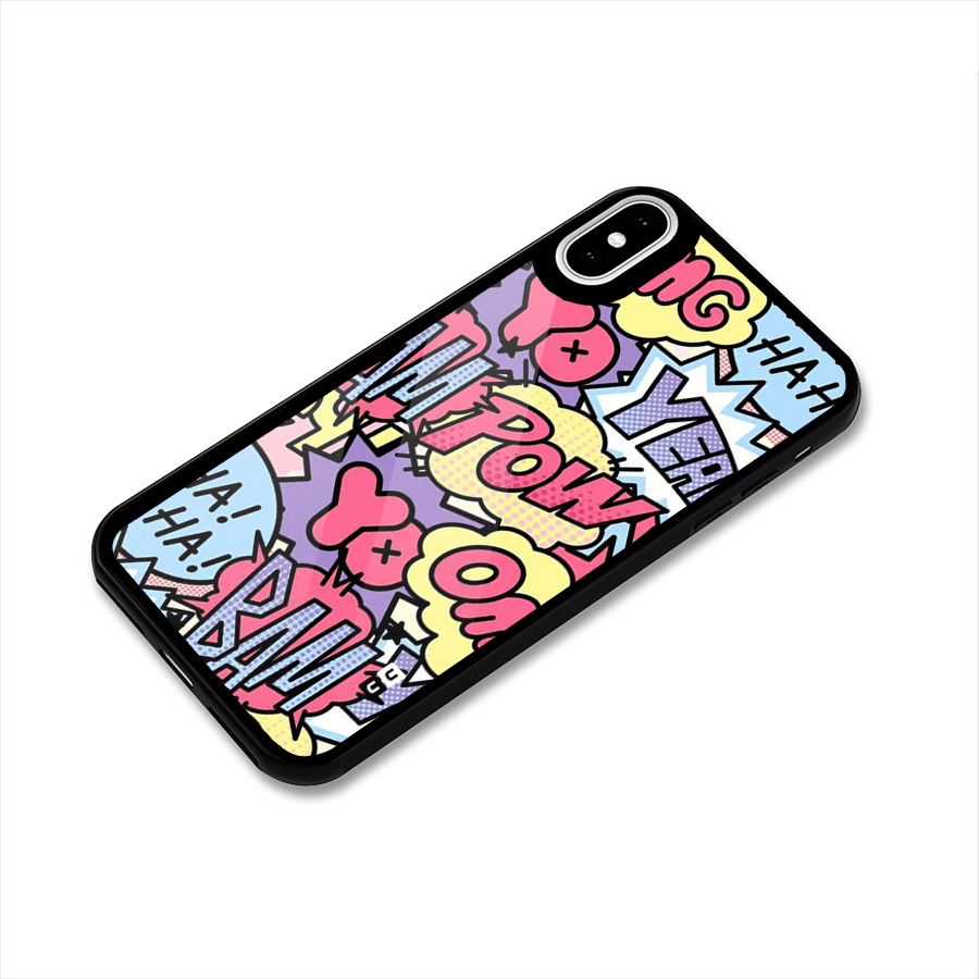 Bam Omg Glass Back Case for iPhone X