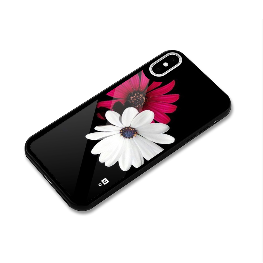 Beautiful Blooming Glass Back Case for iPhone X