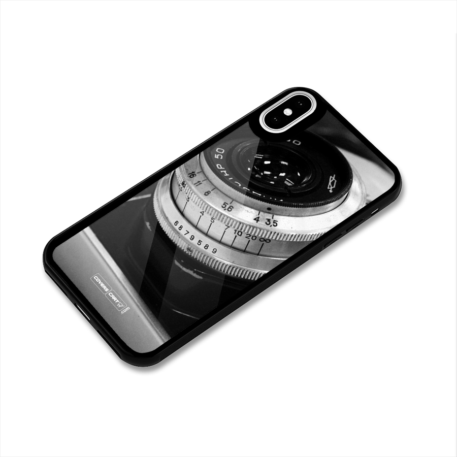 Camera Lens Glass Back Case for iPhone X