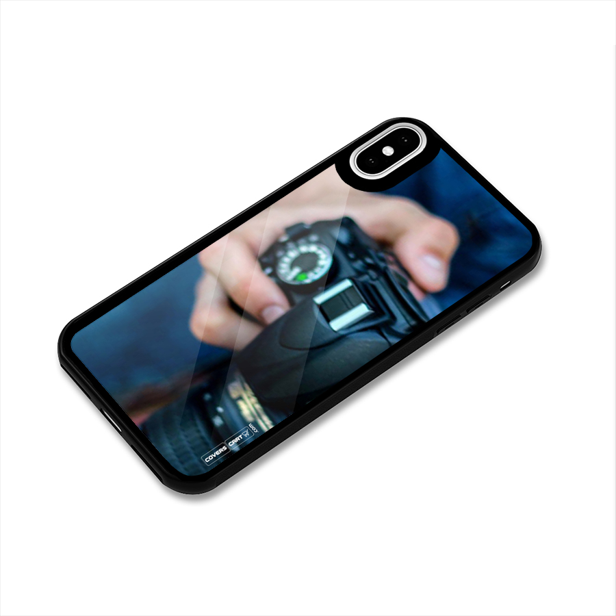 Camera Love Glass Back Case for iPhone X