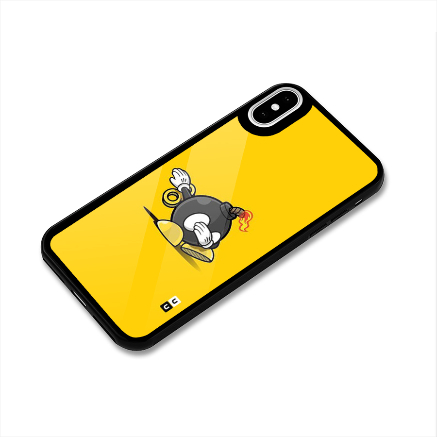 Dab Bomb Glass Back Case for iPhone X