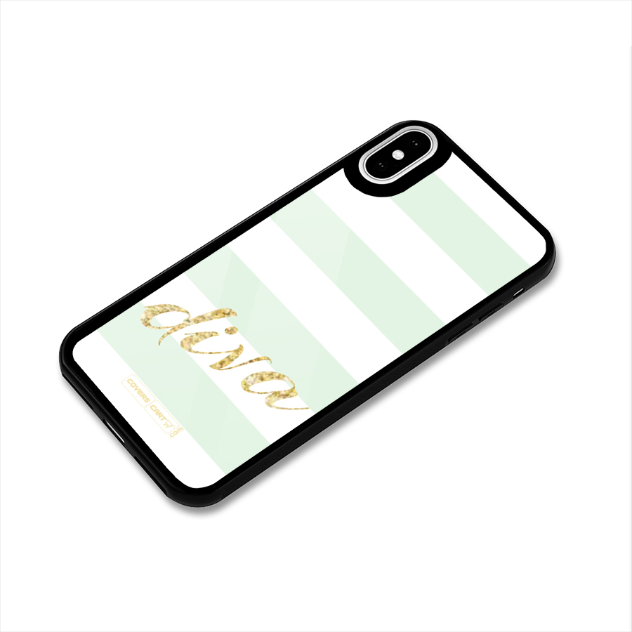 Diva Glass Back Case for iPhone X