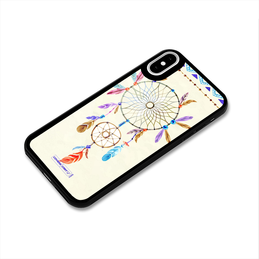 Dream Catcher Glass Back Case for iPhone X