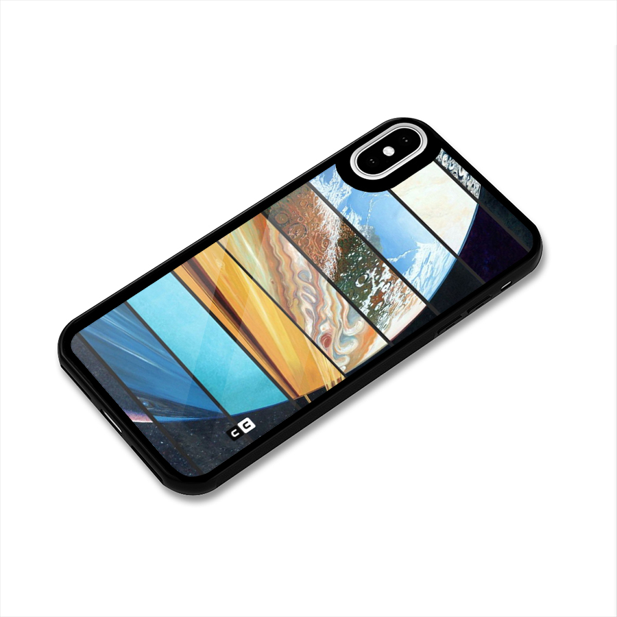 Earthly Design Glass Back Case for iPhone X