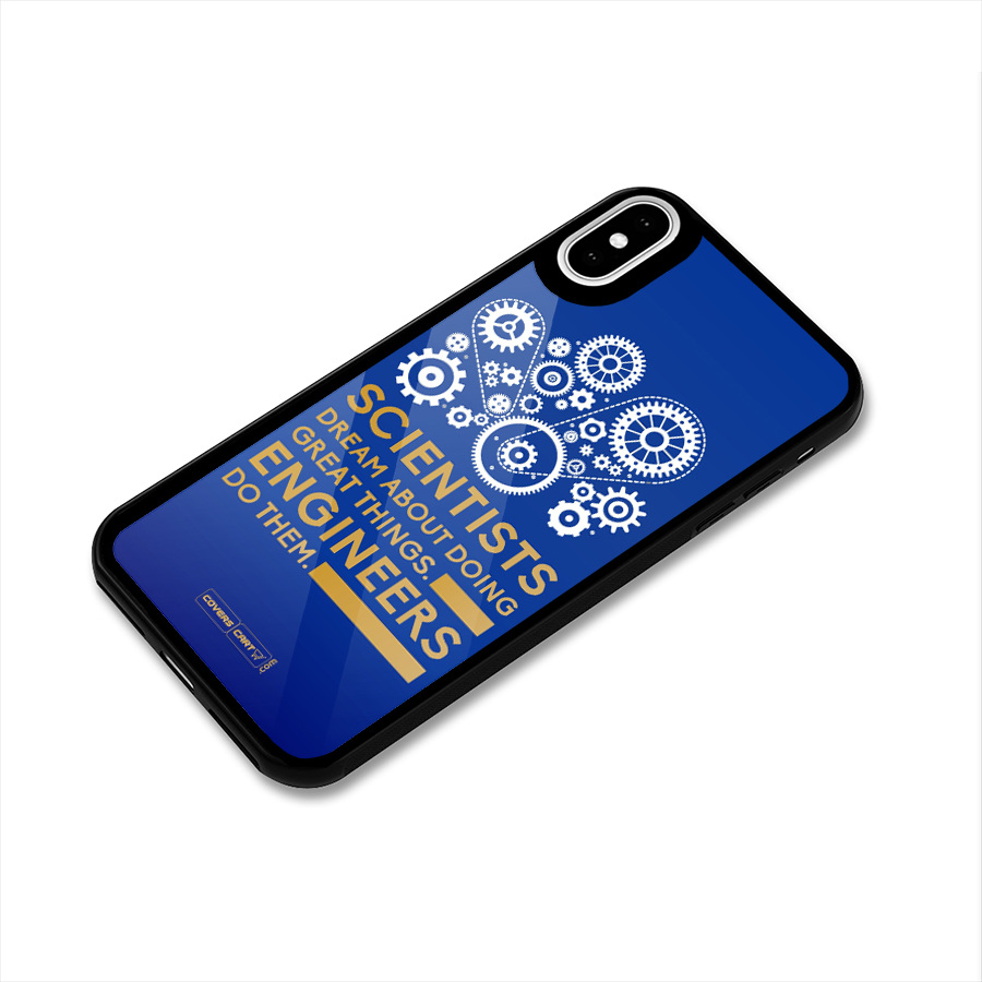 Engineer Glass Back Case for iPhone X
