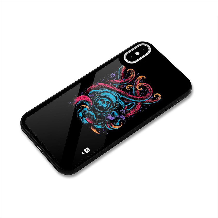 Ghost Tails Glass Back Case for iPhone X