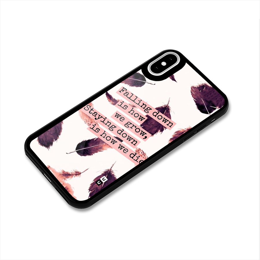 Grow Glass Back Case for iPhone X