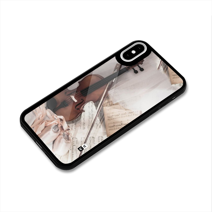 Guitar And Co Glass Back Case for iPhone X