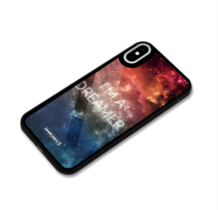 I am a Dreamer Glass Back Case for iPhone X