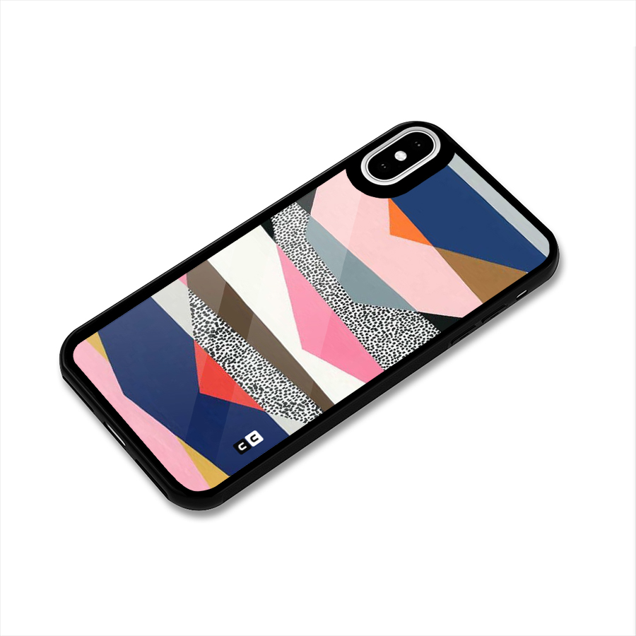 Lethal Abstract Glass Back Case for iPhone X