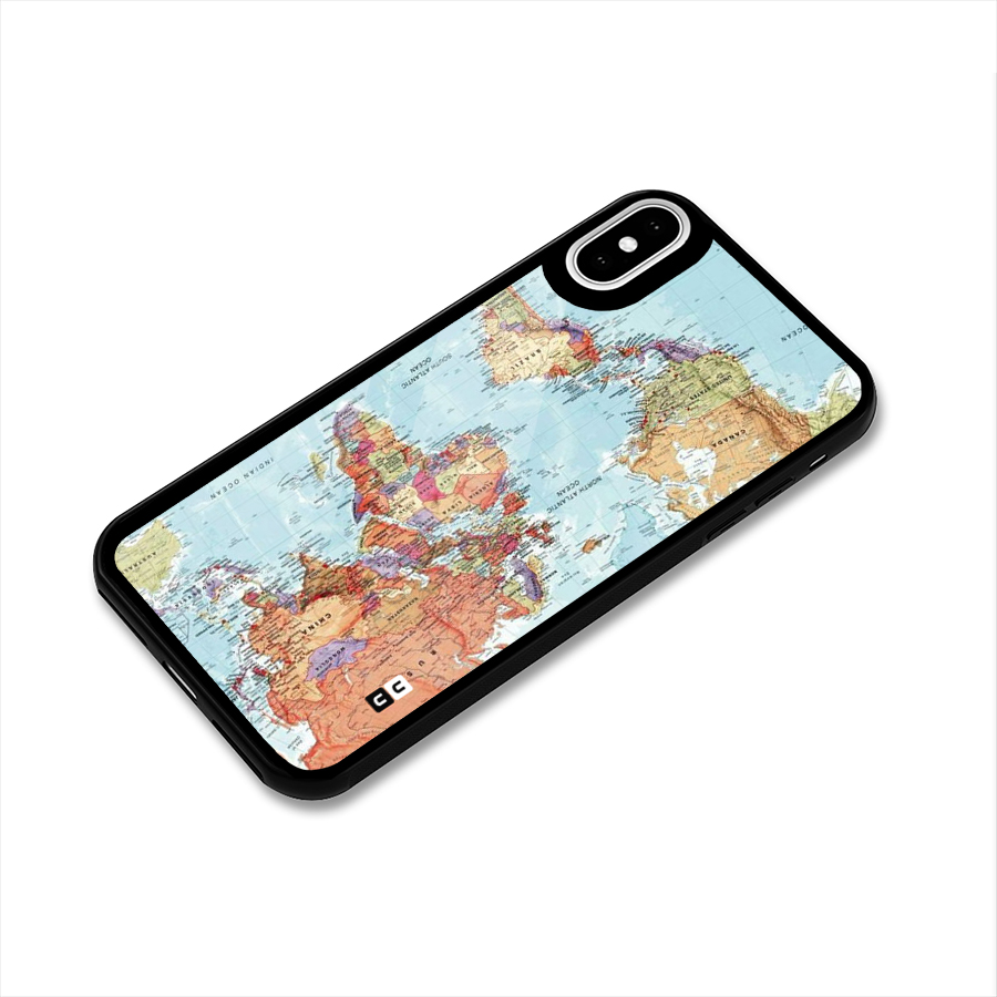 Lets Travel The World Glass Back Case for iPhone X