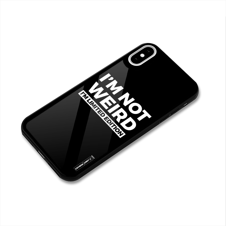 Limited Edition Glass Back Case for iPhone X