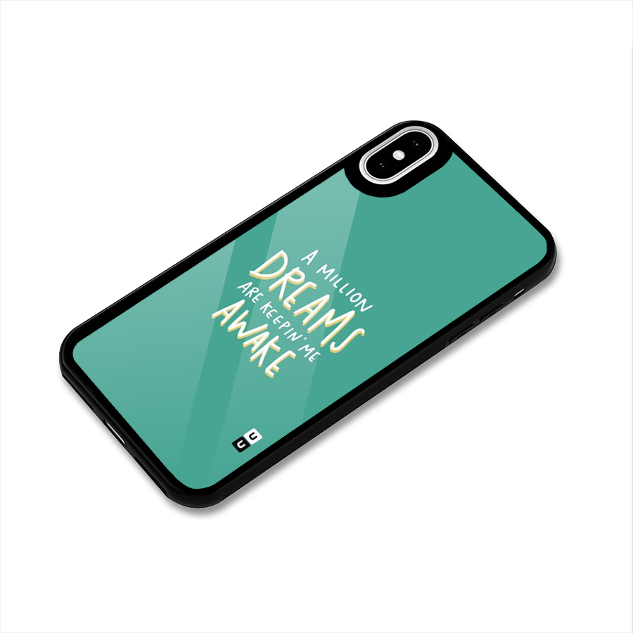 Million Dreams Glass Back Case for iPhone X