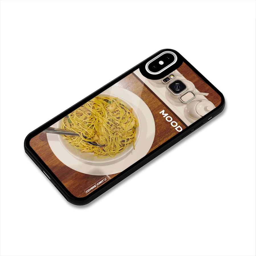 Mood Glass Back Case for iPhone X