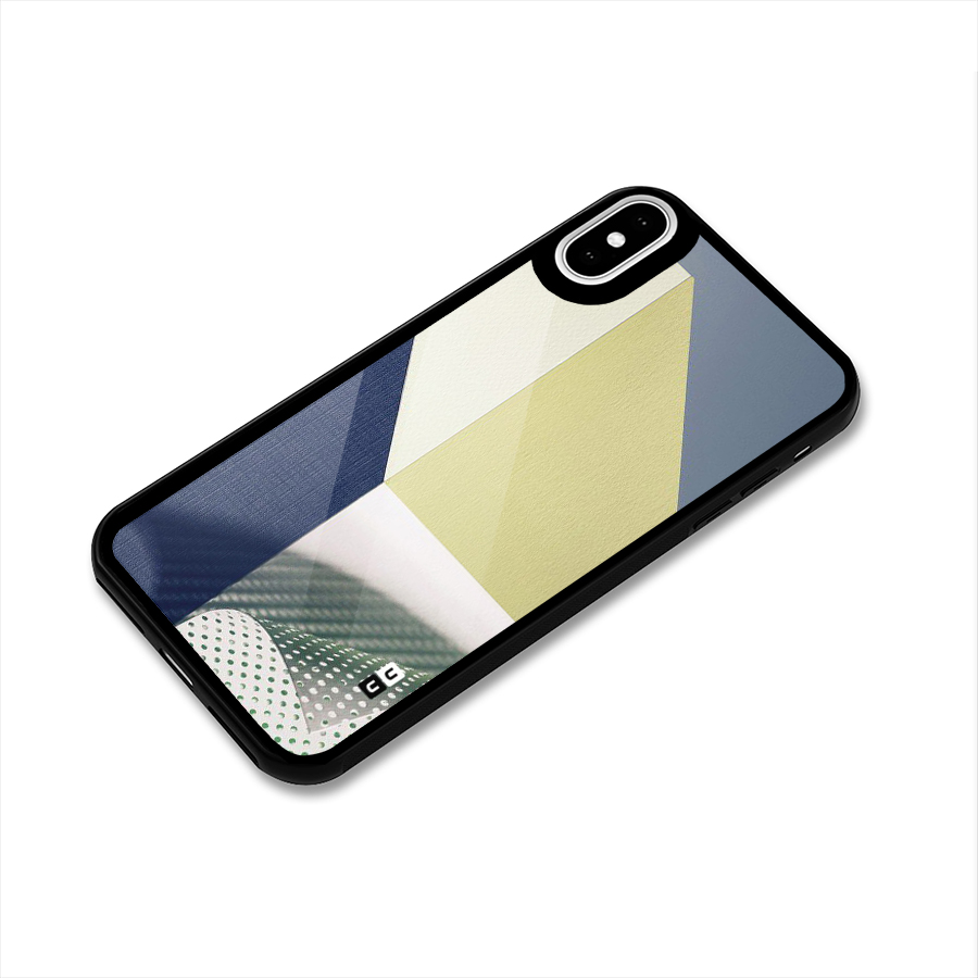Paper Art Glass Back Case for iPhone X