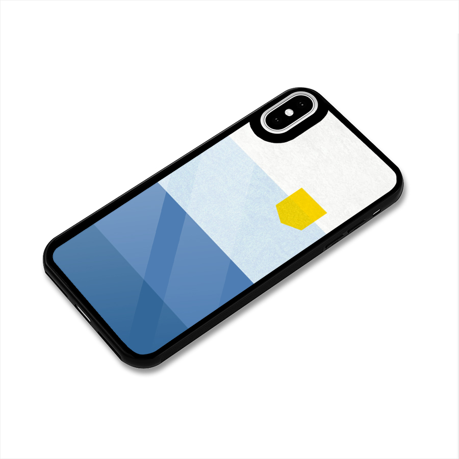 Pocket Stripes. Glass Back Case for iPhone X