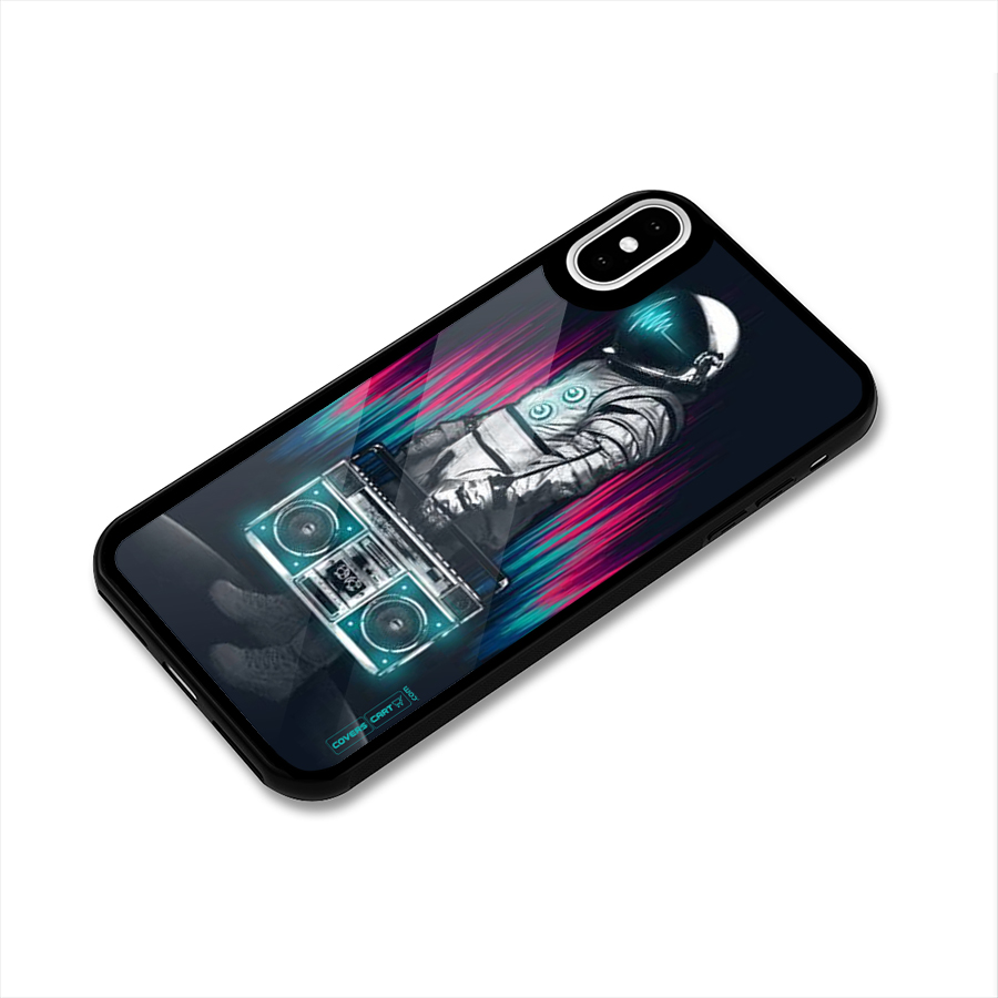 Radio Man Glass Back Case for iPhone X