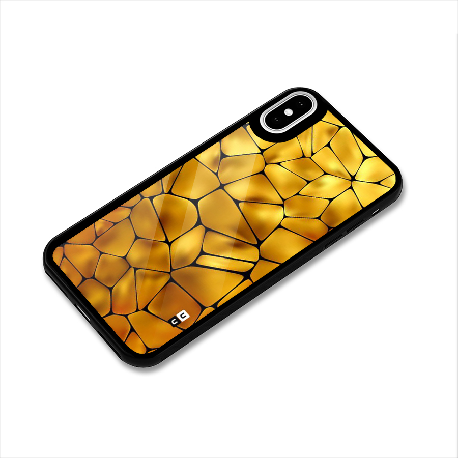 Rich Rocks Glass Back Case for iPhone X