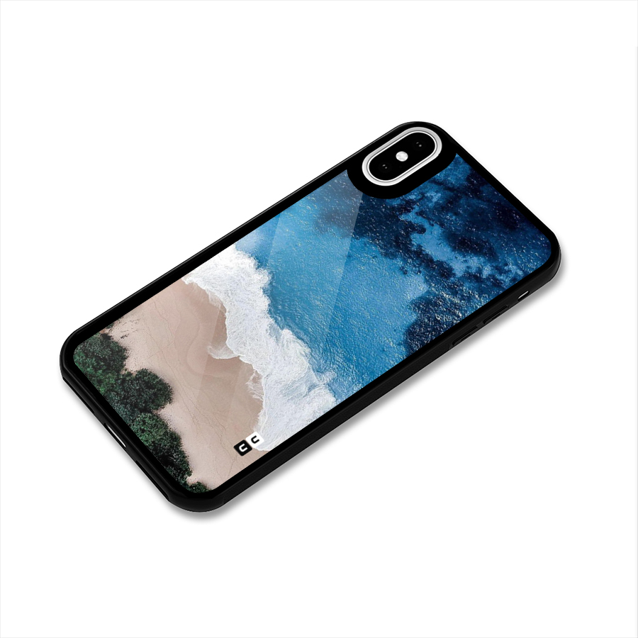 Seaside Glass Back Case for iPhone X