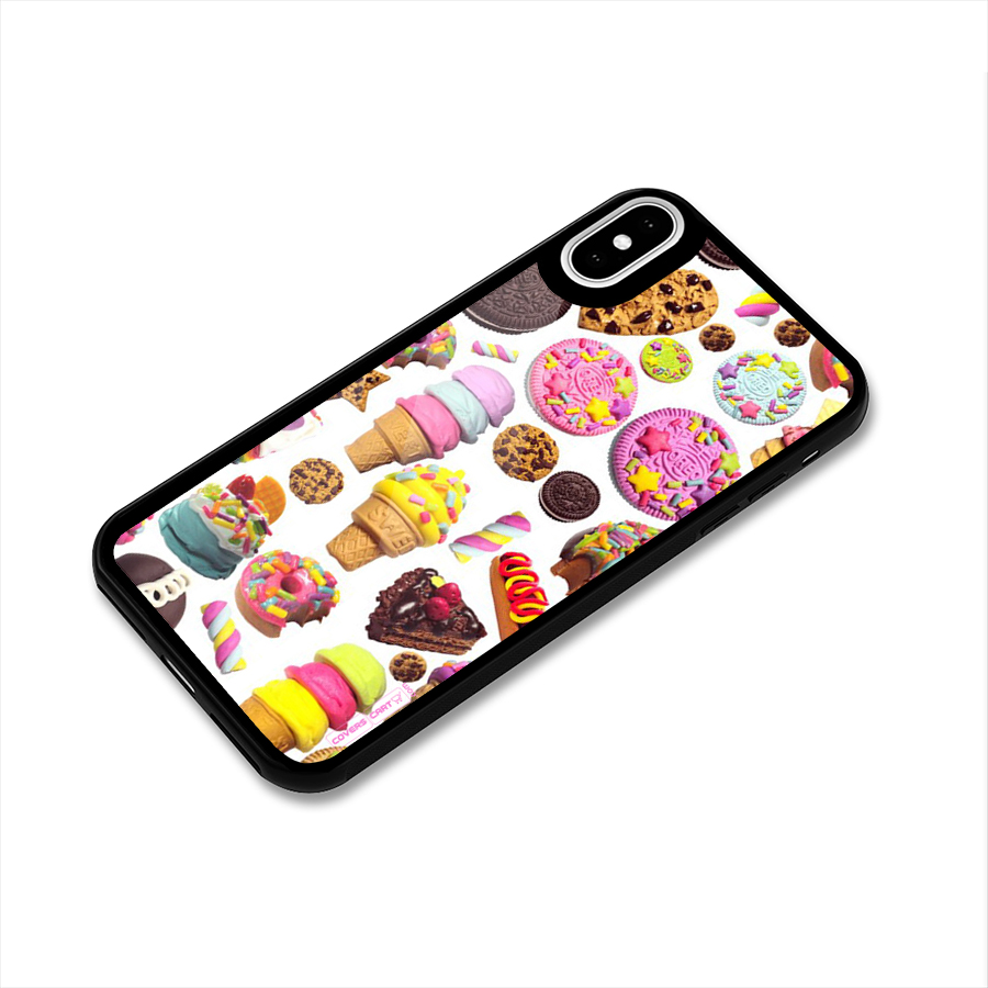Sugar Rush Glass Back Case for iPhone X