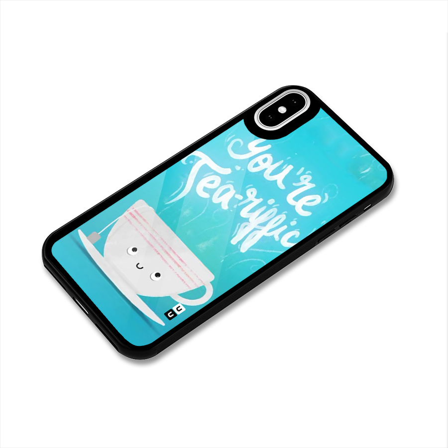 Tea-rific Glass Back Case for iPhone X